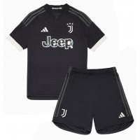 Juventus Replika babykläder Tredjeställ Barn 2023-24 Kortärmad (+ korta byxor)